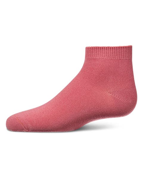 Basic Silky-Soft Gauge Ankle Sock (Toddler, Little Kid & Big Kid)