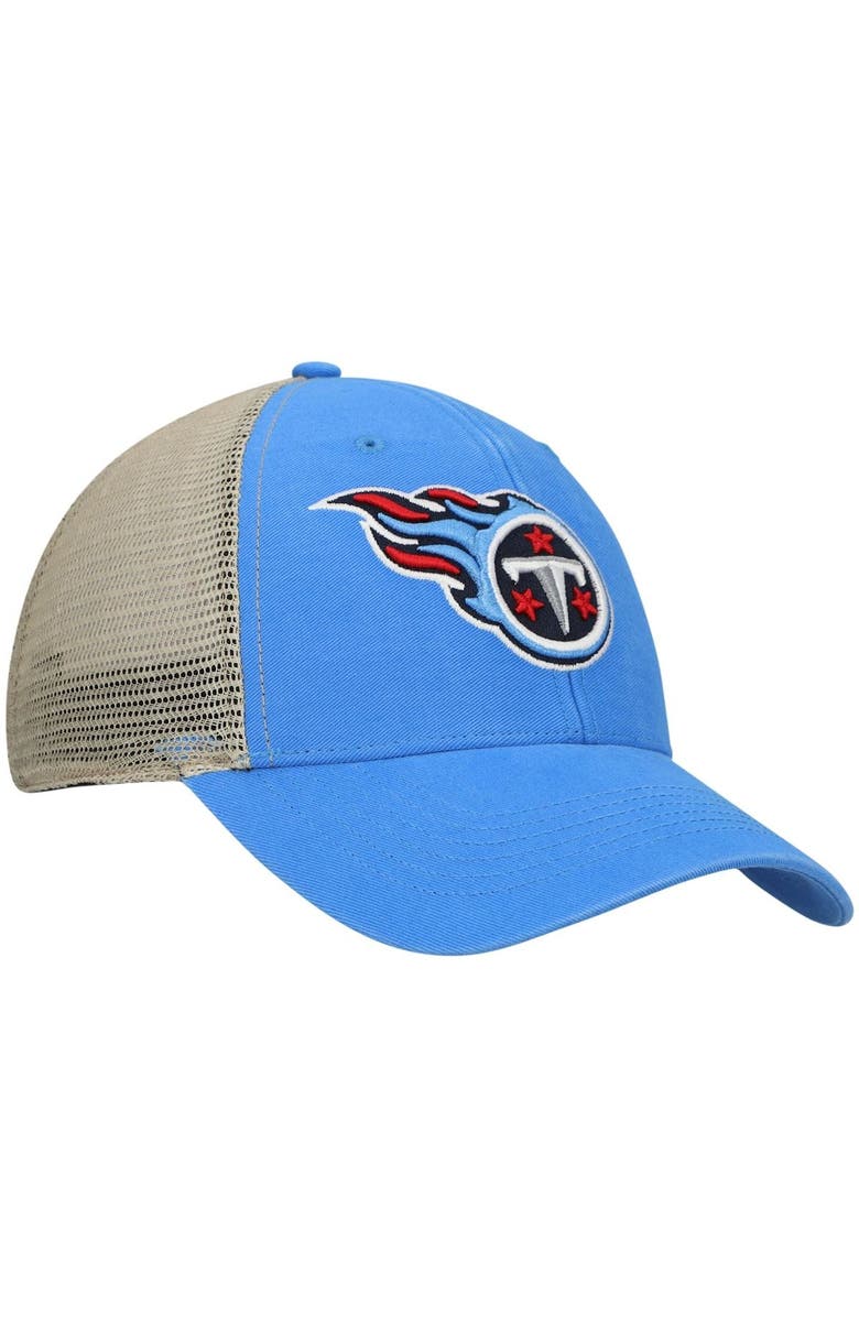 '47 Men's '47 Light Blue Tennessee Titans Flagship MVP Snapback Hat, Alternate, color, 