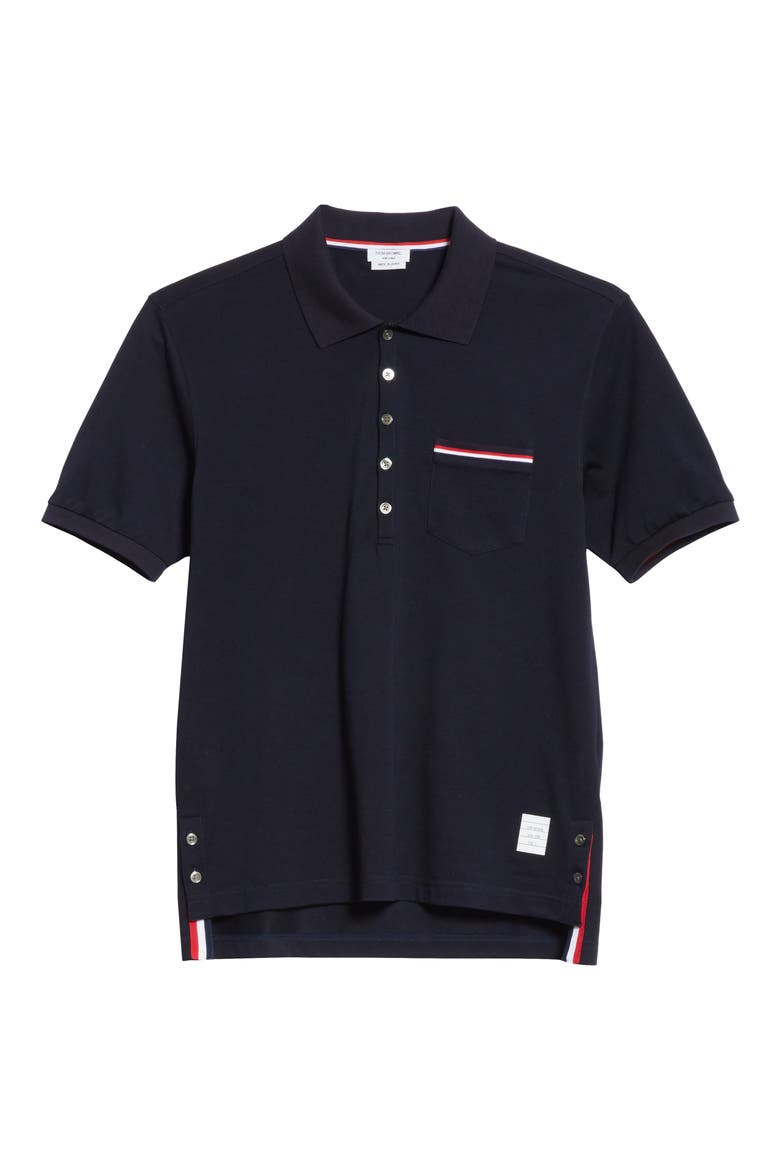 Pocket Polo, Alternate, color, 415 - NAVY