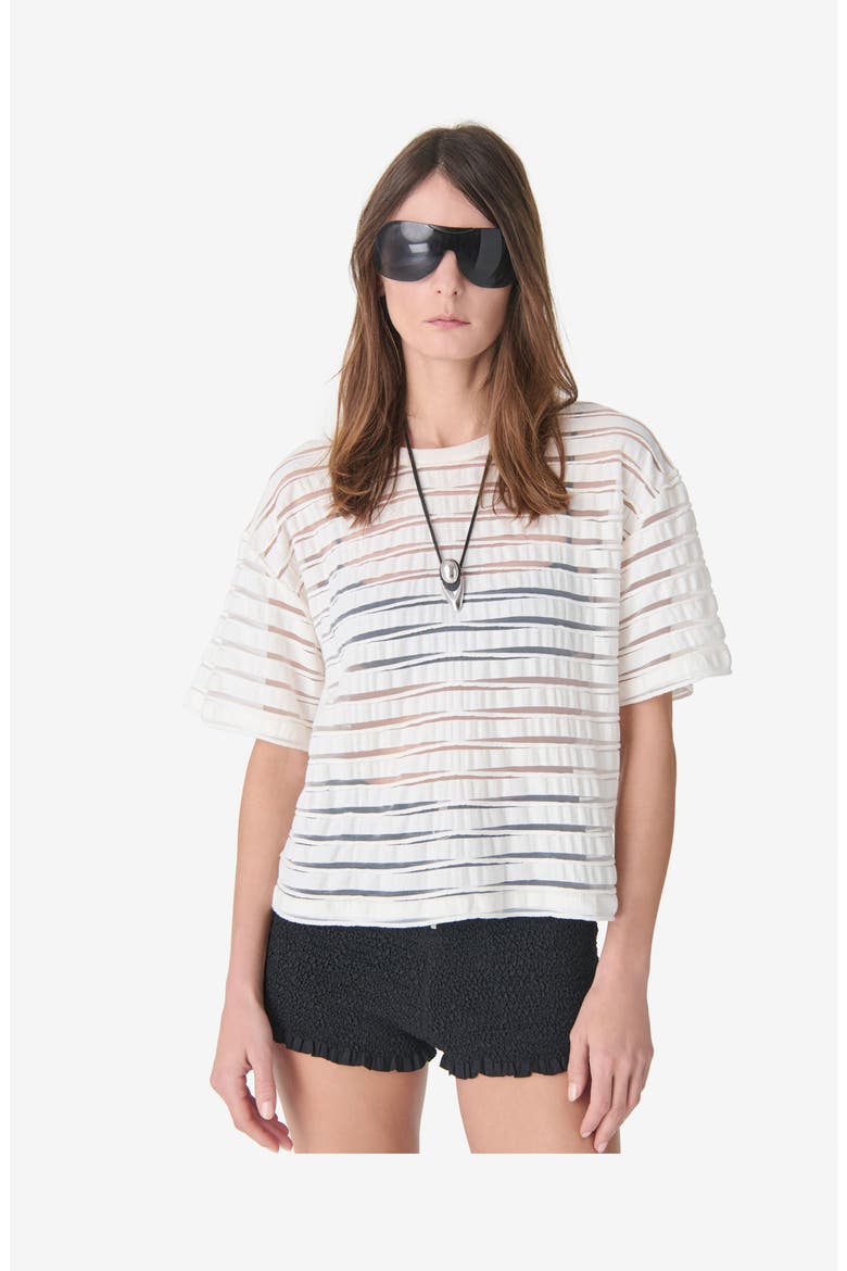 Ulizia Tee, Alternate, color, SEA SHELL