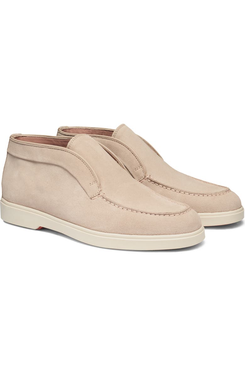 Santoni Suede Desert Boot, Main, color, Pink