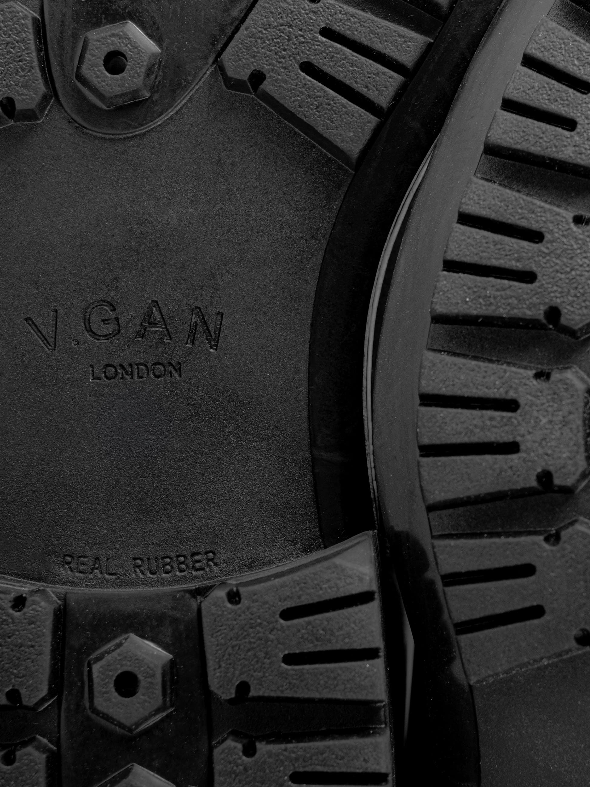 V.GAN LONDON Vegan Endive Chukka Boots, Alternate, color, Black