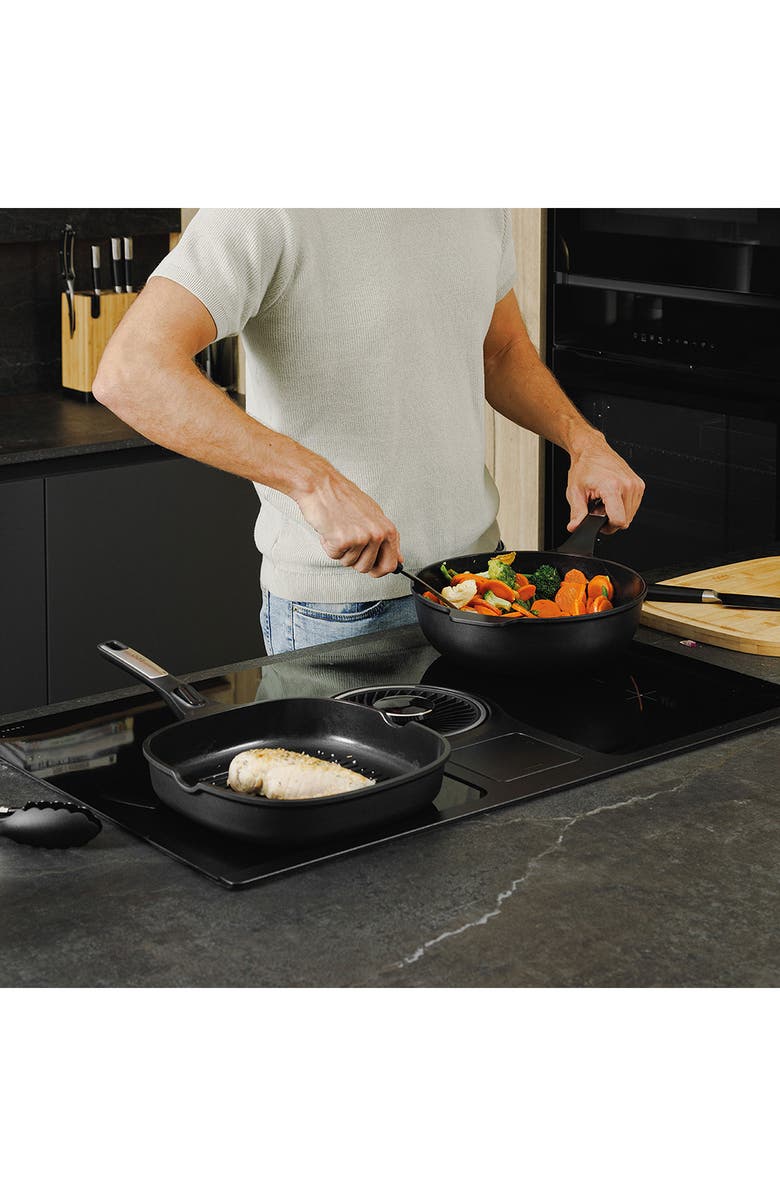 BergHOFF Leo Phantom 3-Piece Cookware Set, Alternate, color, Black