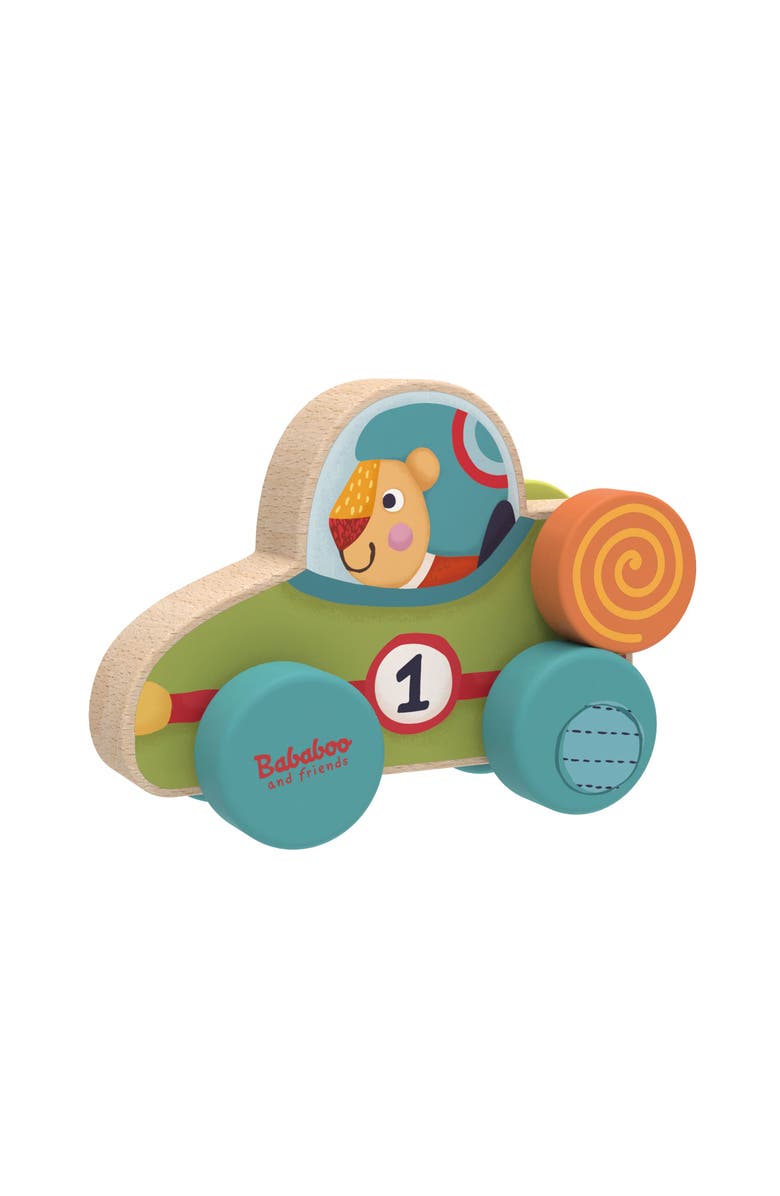 Bababoo and friends<sup>®</sup> Lion Bababoo Racecar My First Car, Main, color, Turquoise