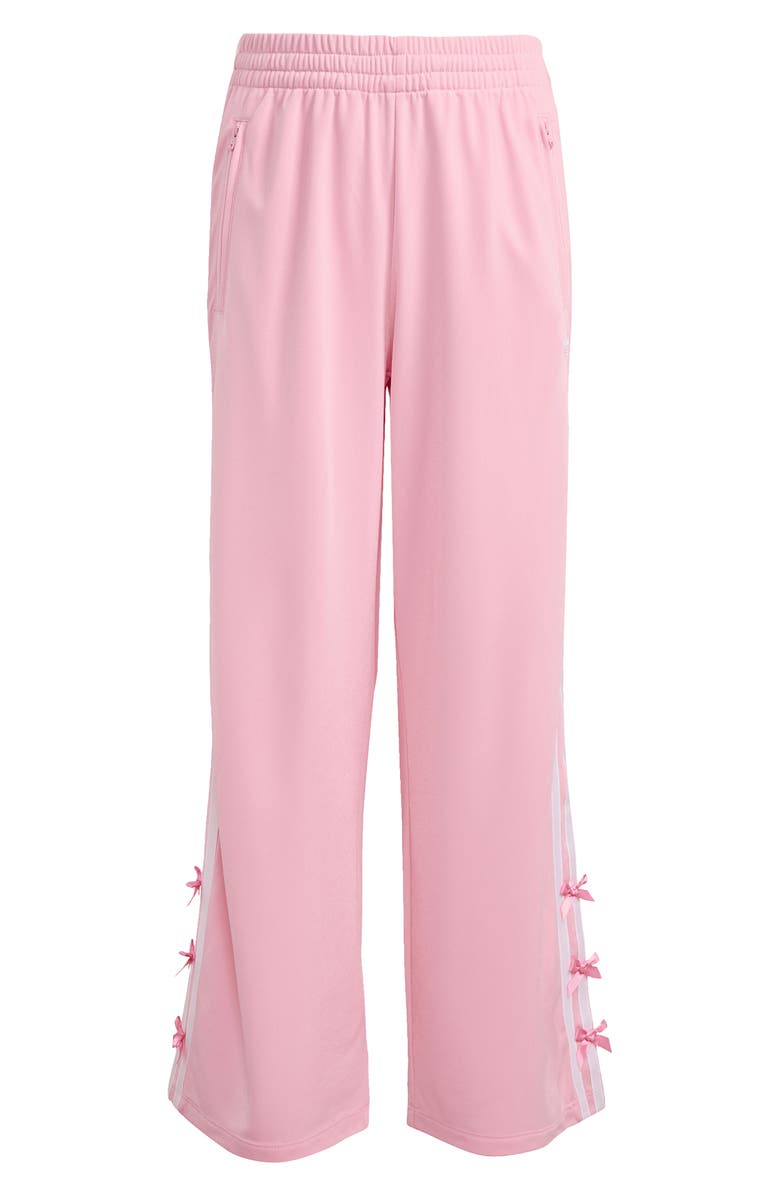 adidas x Disney Alice in Wonderland Kids
Firebird Track Pants, Main, color, Light Pink/ White