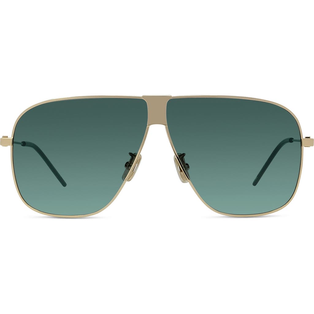 Givenchy Gv Speed 64mm Oversize Gradient Pilot Sunglasses In Multi