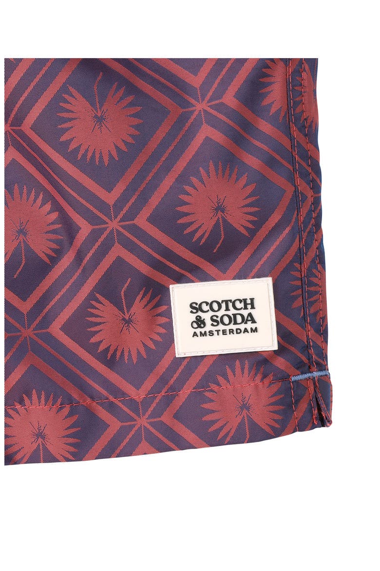Diamond Swim Trunks, Alternate, color, LIGHT PASTEL RED