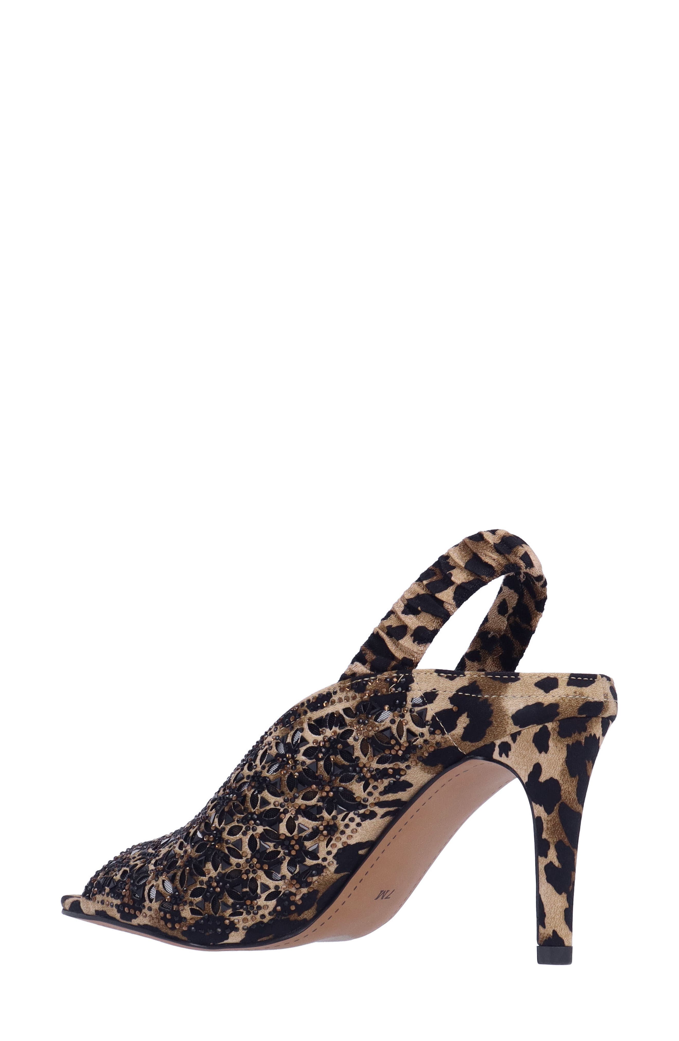 J. Reneé Odila Slingback Sandal, Alternate, color, Brown/ Black