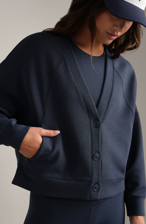 Rhone Dreamglow Cardigan In Blue