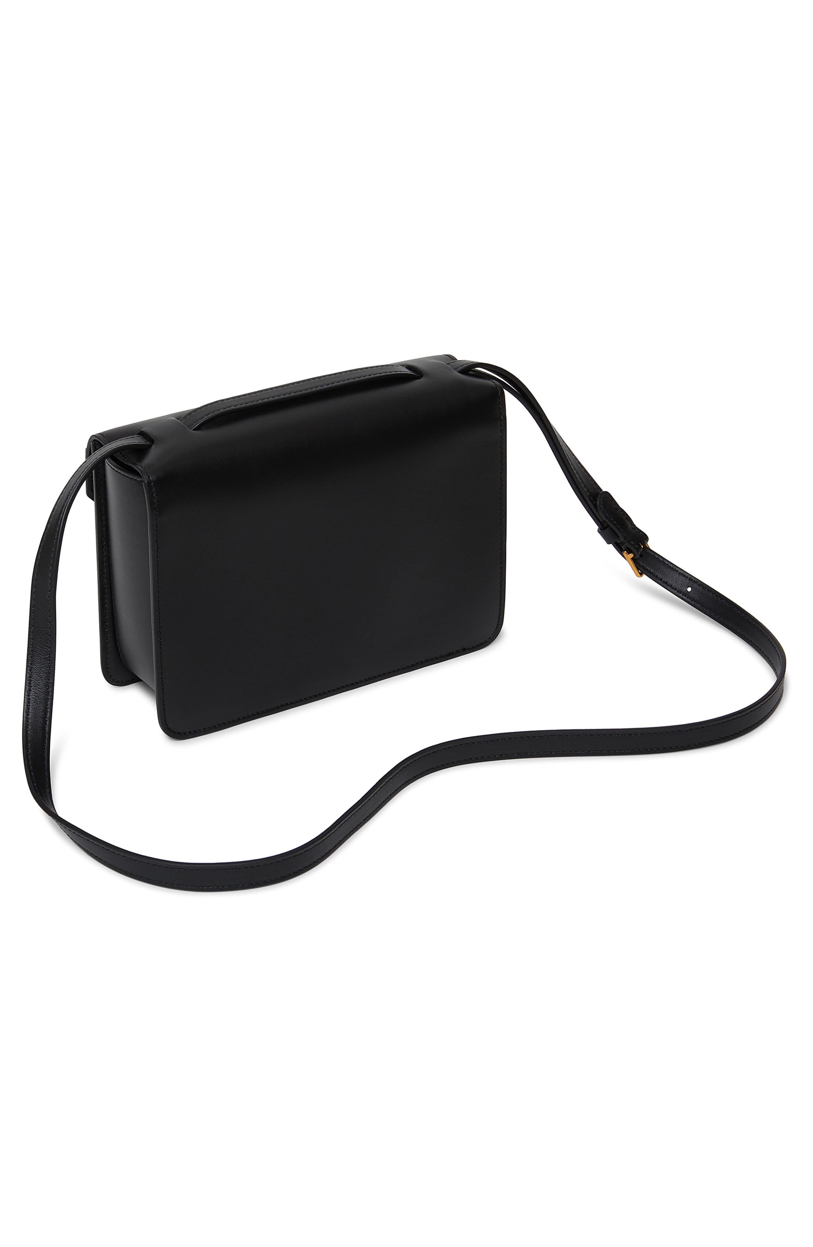 Mansur Gavriel M Frame Leather Shoulder Bag, Alternate, color, 