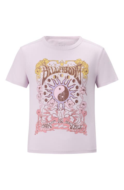 Kids' Celestial Wonder Cotton Graphic T-Shirt (Big Kid)