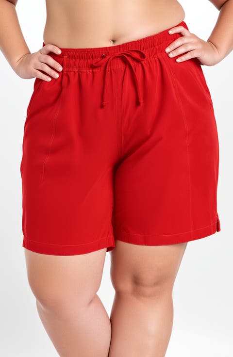 Plus Size 7" Board Shorts