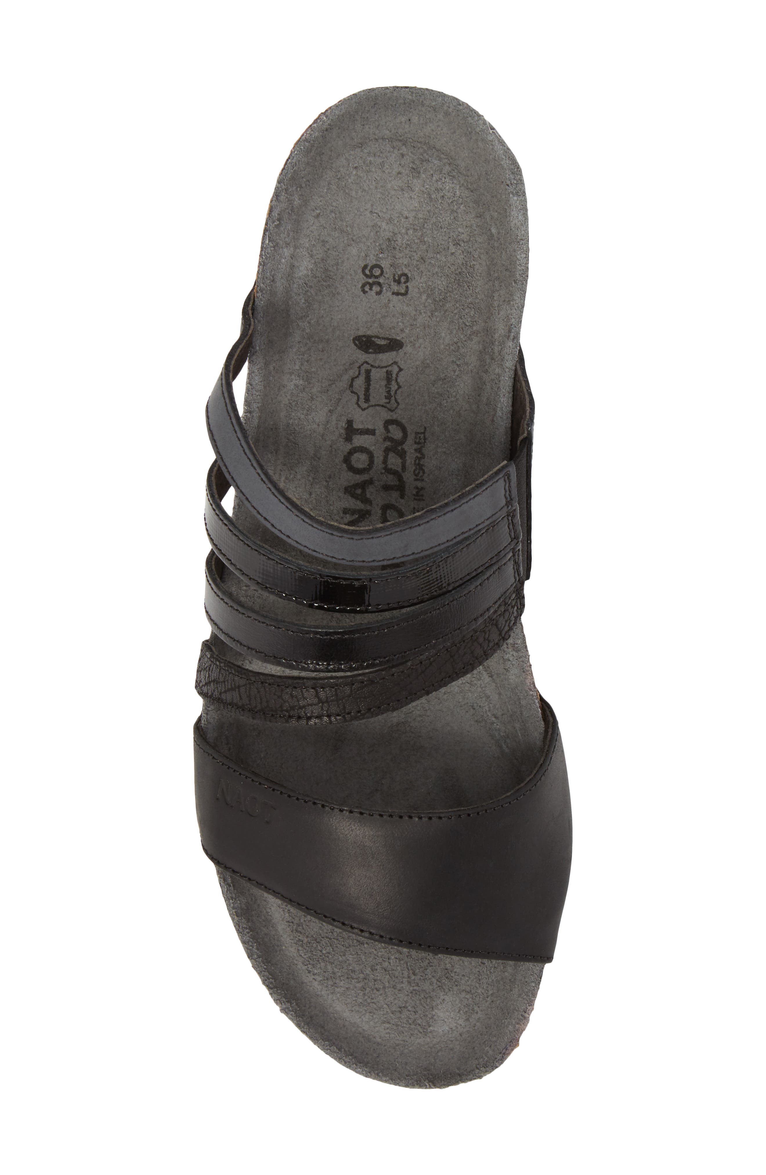 Naot Peyton Slide Sandal, Alternate, color, 