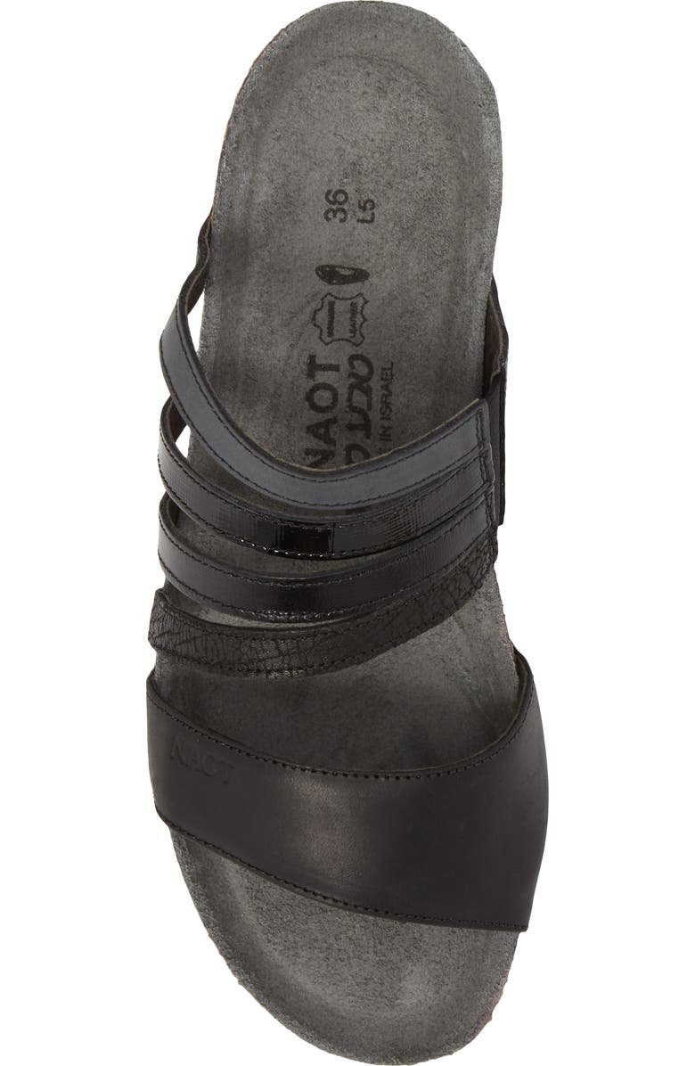 Naot Peyton Slide Sandal, Alternate, color,