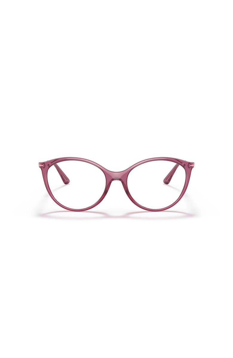 Vogue Eyewear 53mm Oval optical glasses, Alternate, color, Violet