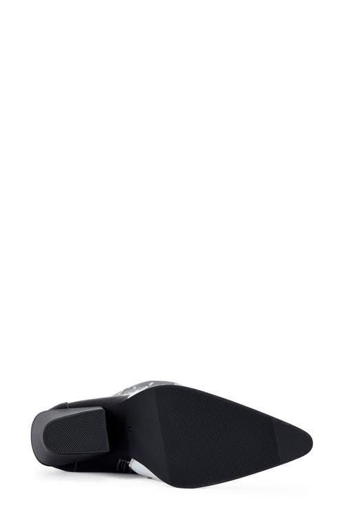 Azalea Wang Donovan Knee High Western Boot In Multi