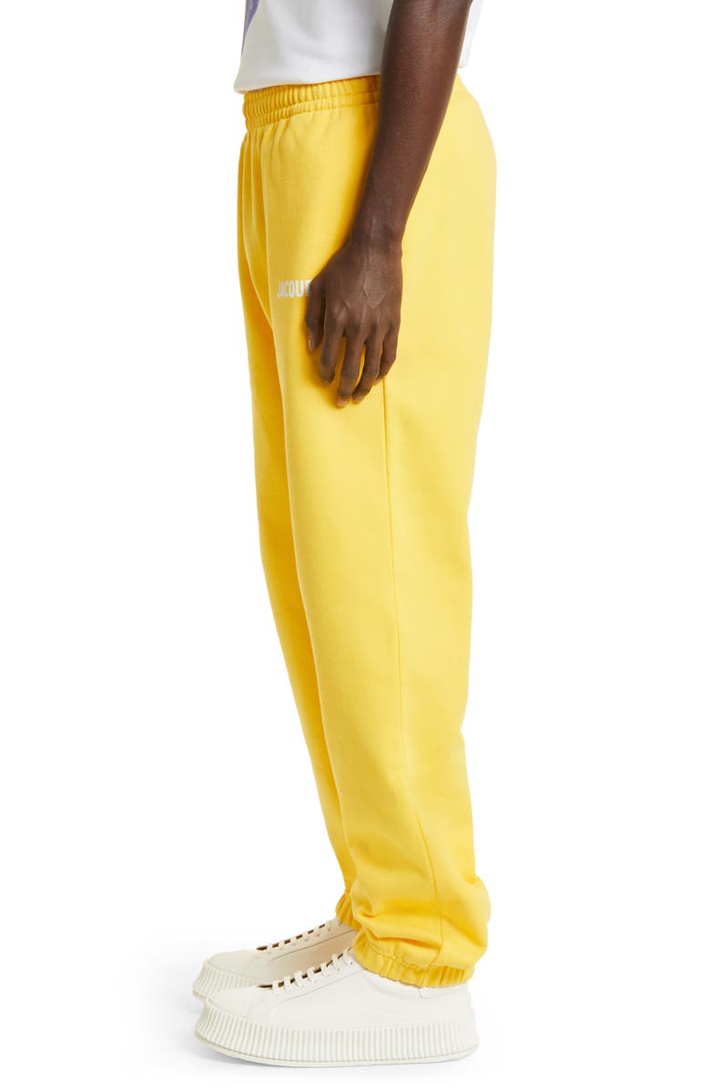 Jacquemus Le Jogging Organic Cotton Sweatpants, Alternate, color, 