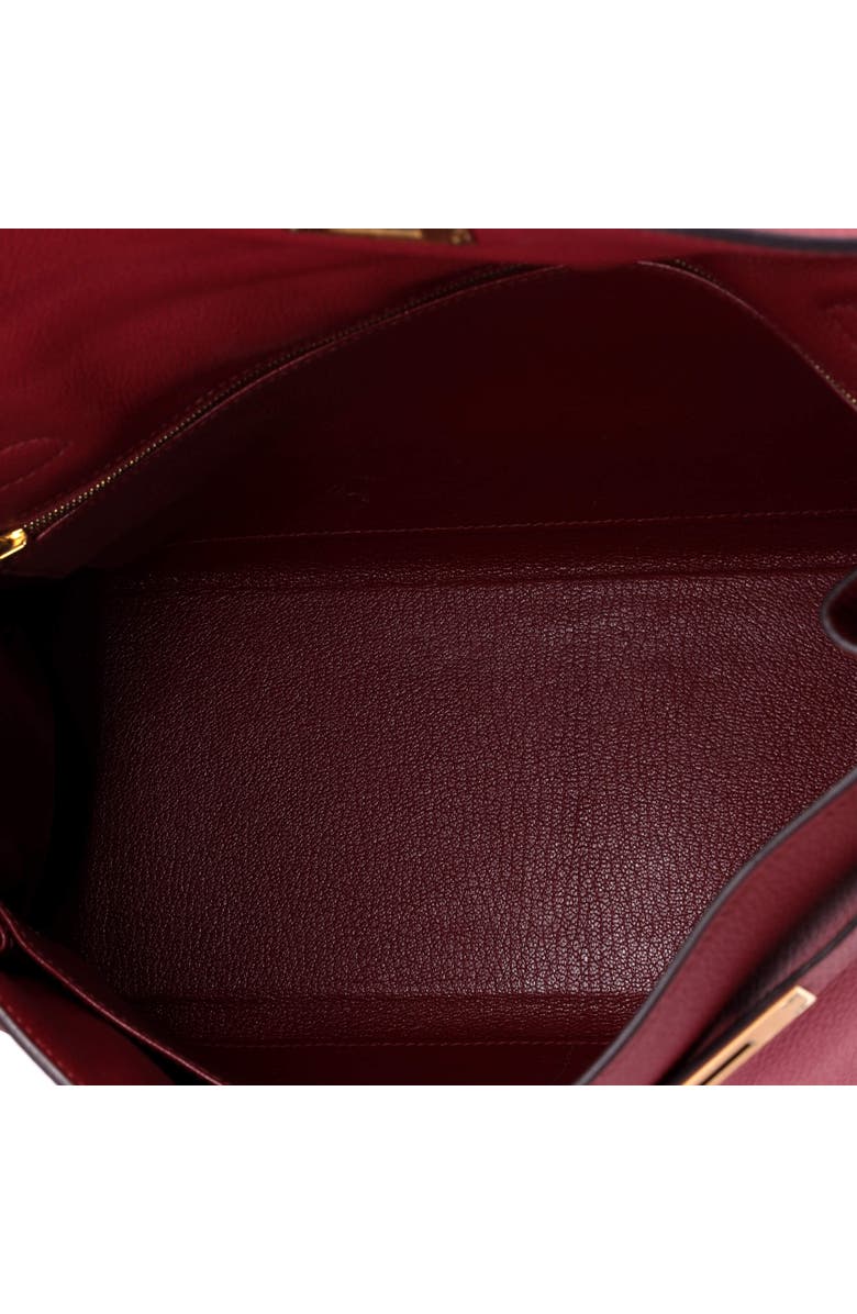 Pre-Owned Hermes Kelly Handbag Red Togo with Gold Hardware 32, Alternate, color, Rouge Grenat