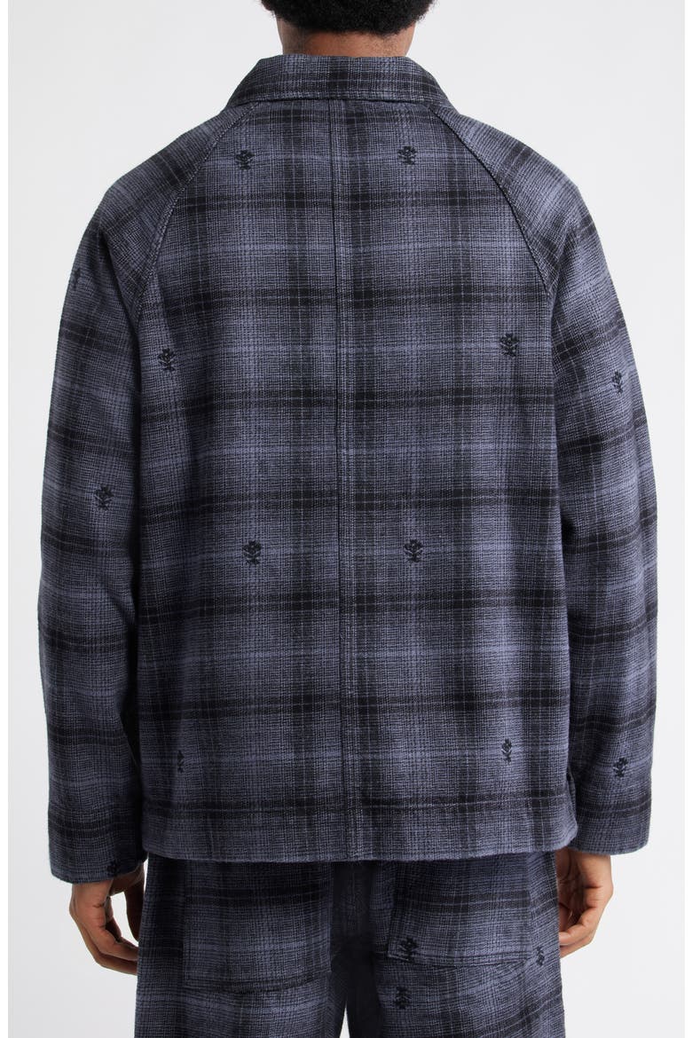 Thistle Plaid Front of House, Alternate, color, BLACK