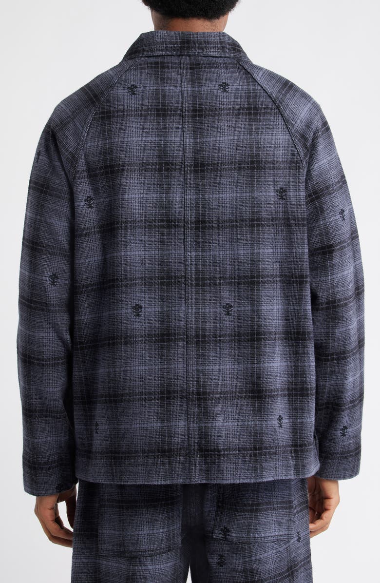 Service Works Thistle Plaid Front of House, Alternate, color, Black