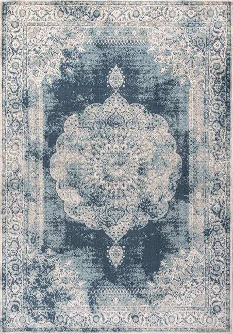Rosalia Cottage Medallion Area Rug