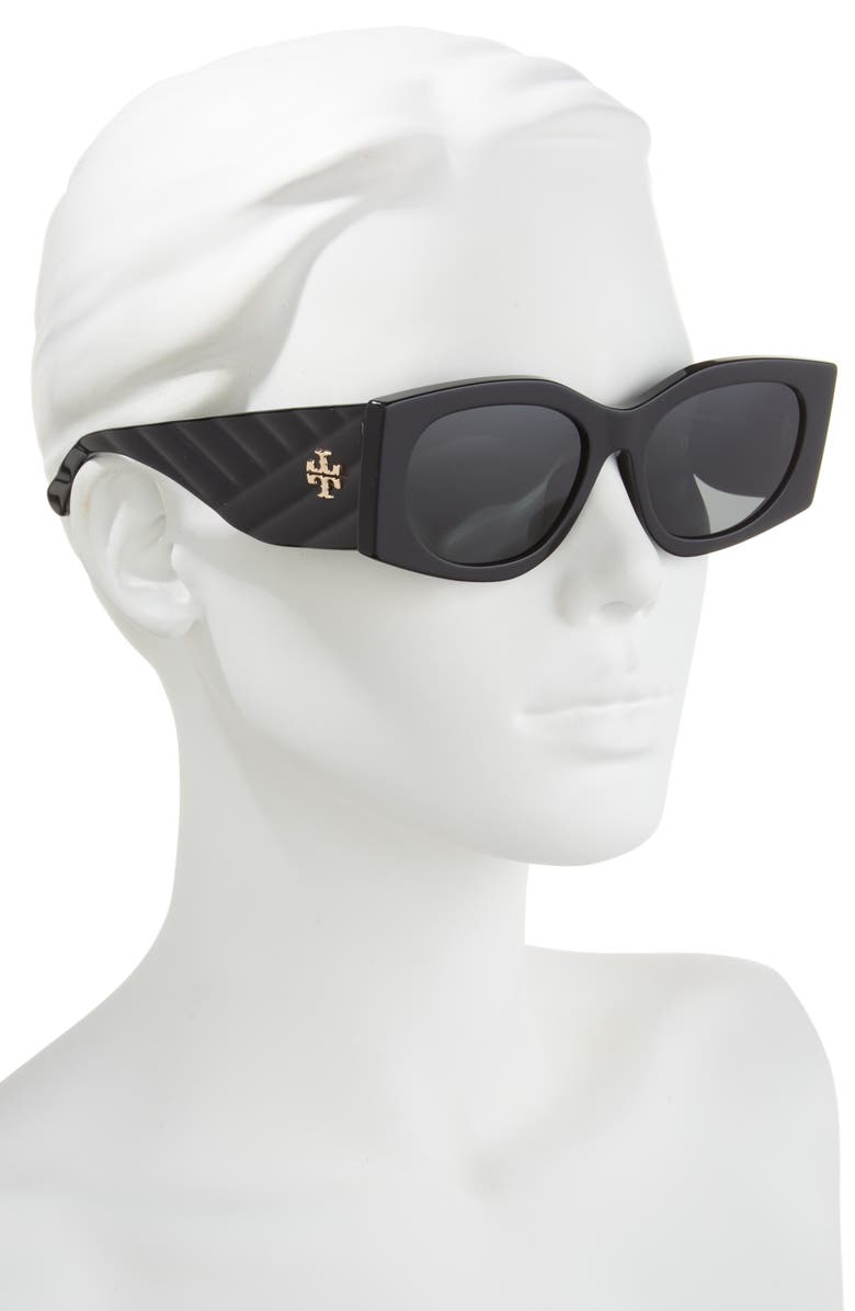 Kira 56mm Rectangular Sunglasses