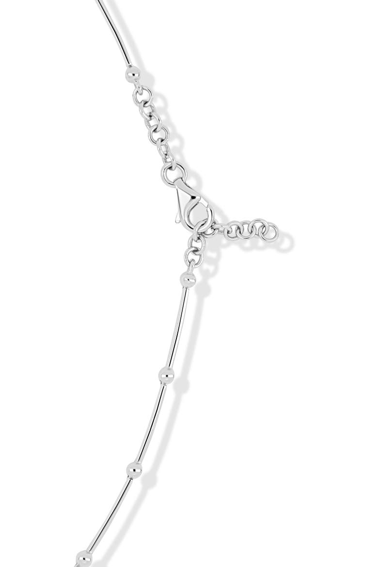 18K Gold Gatsby Diamond Tennis Necklace, 3.00ct. (Online Trunk Show), Alternate, color, 18K WHITE GOLD