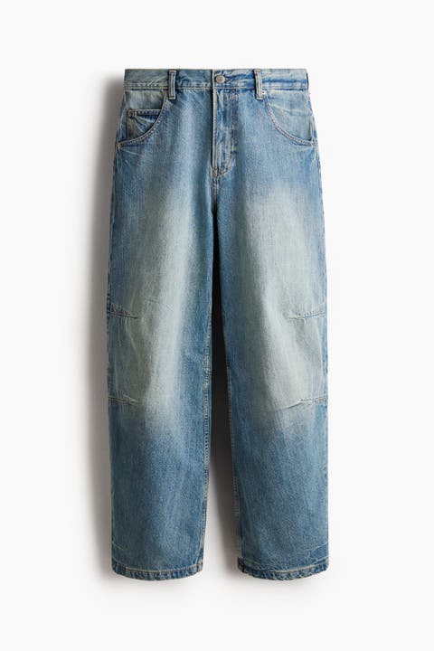 Baggy Darted Jeans