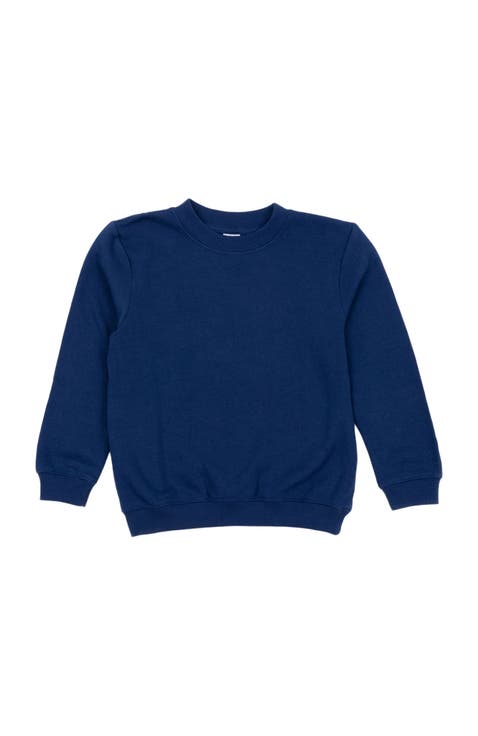 Kids Pullover Sweatshirt, Long Sleeve, Solid Colors