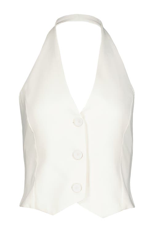Bishop + Young Porto Vest In White