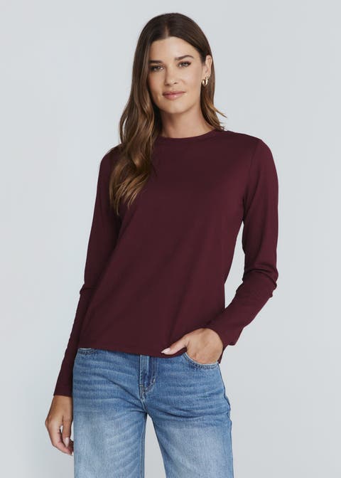 Modal Long Sleeve Classic T Shirt