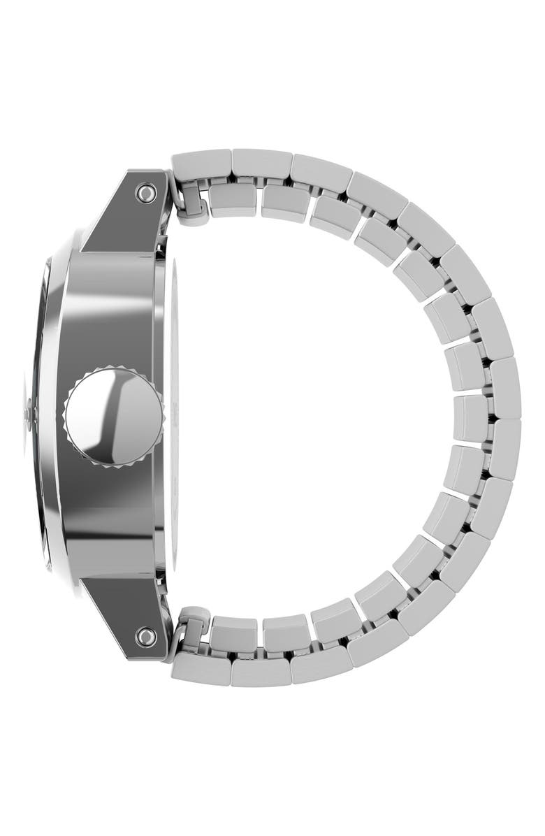 Timex<sup>®</sup> Cavatina<sup>®</sup> Bracelet Ring Watch, 16mm, Alternate, color, Silver-Tone