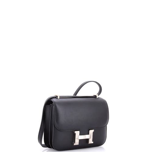 Pre-owned Hermes Hermes Studio Disco Constance Bag Monsieur 18 In Black