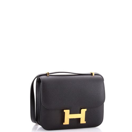 Pre-owned Hermes Hermes Constance Nm Bag Epsom 18 In Black