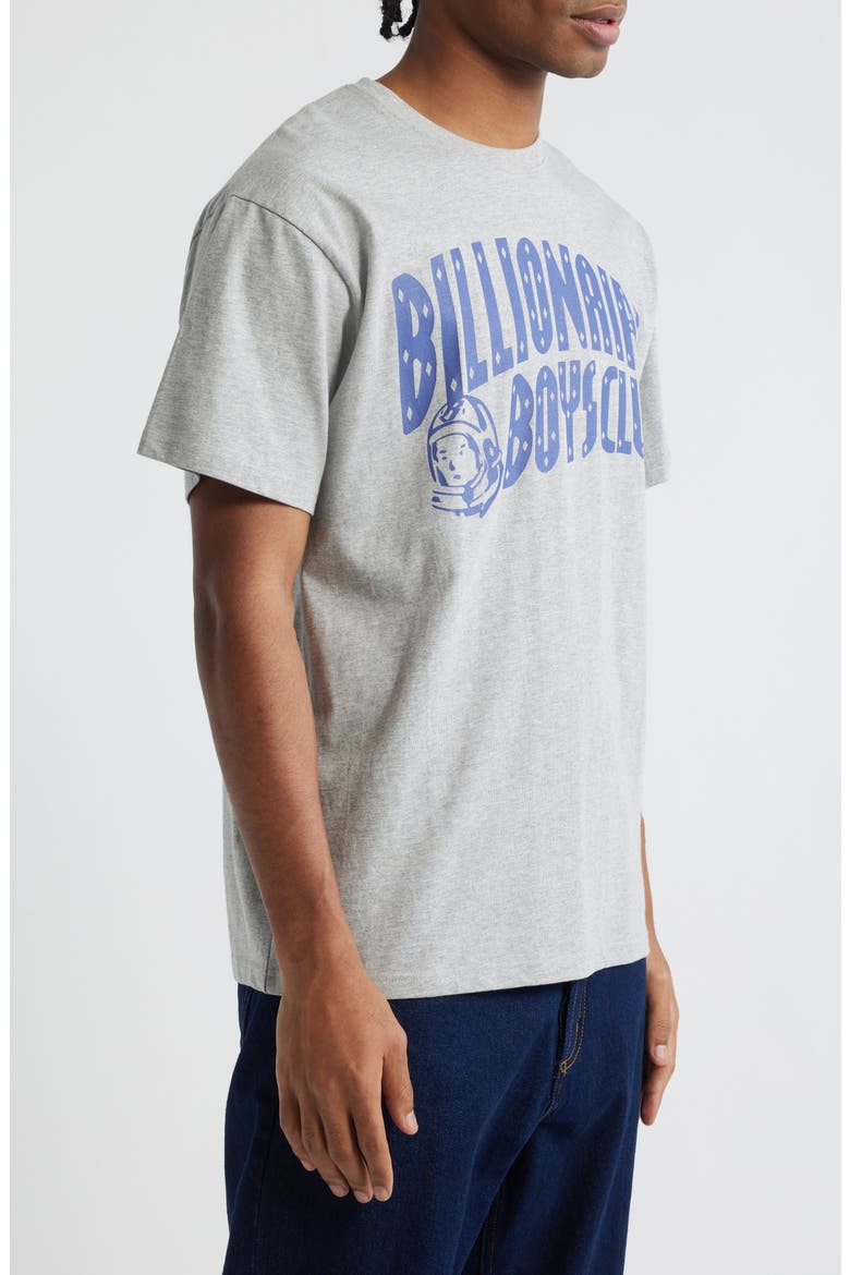Curve Logo Short Sleeve Graphic T-Shirt, Alternate, color, HEATHER GR