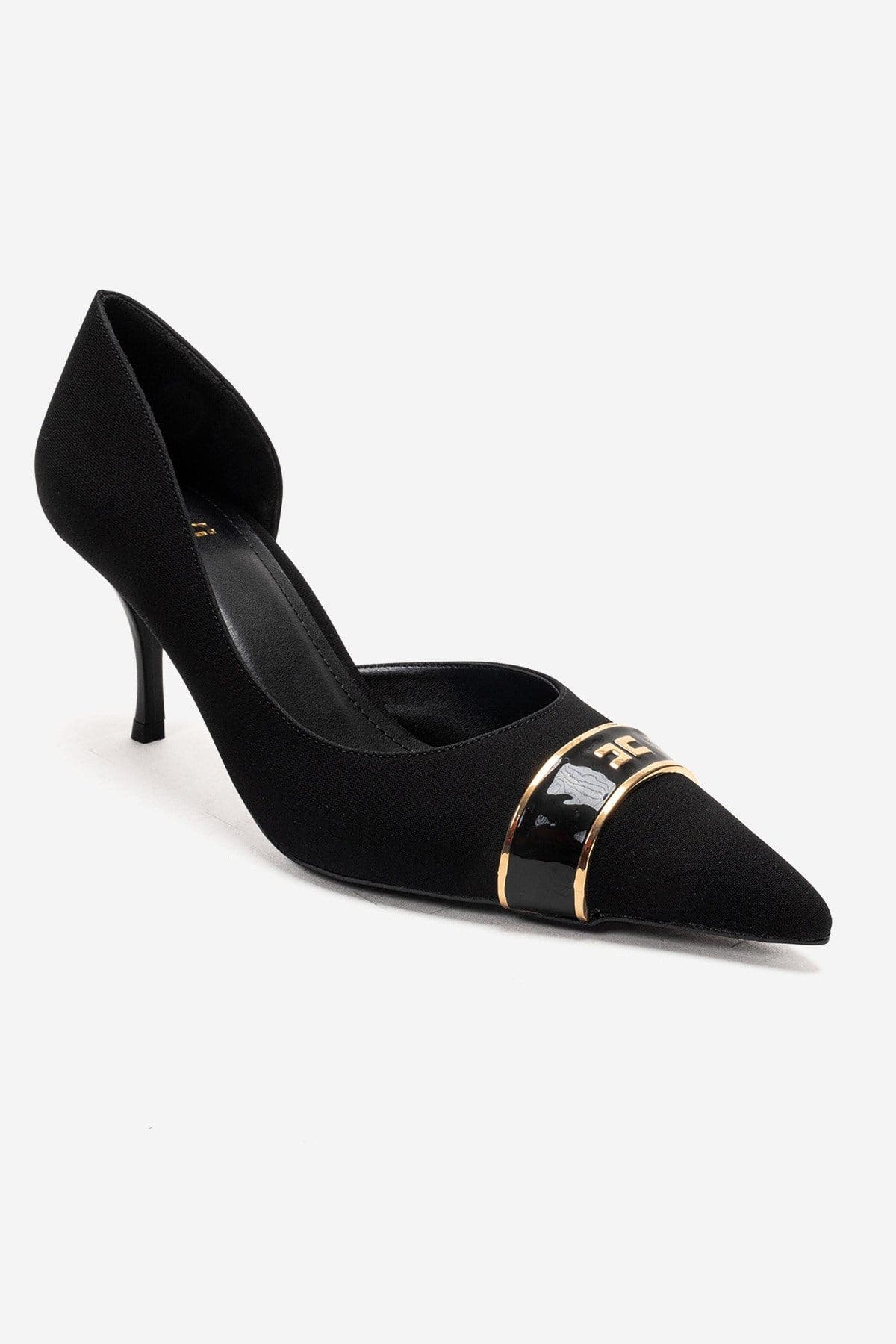 Kendra Pointed Toe Stiletto Pump, Alternate, color, Black