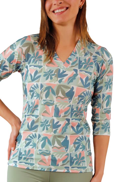 V-Neck Sun & Swim Shirt