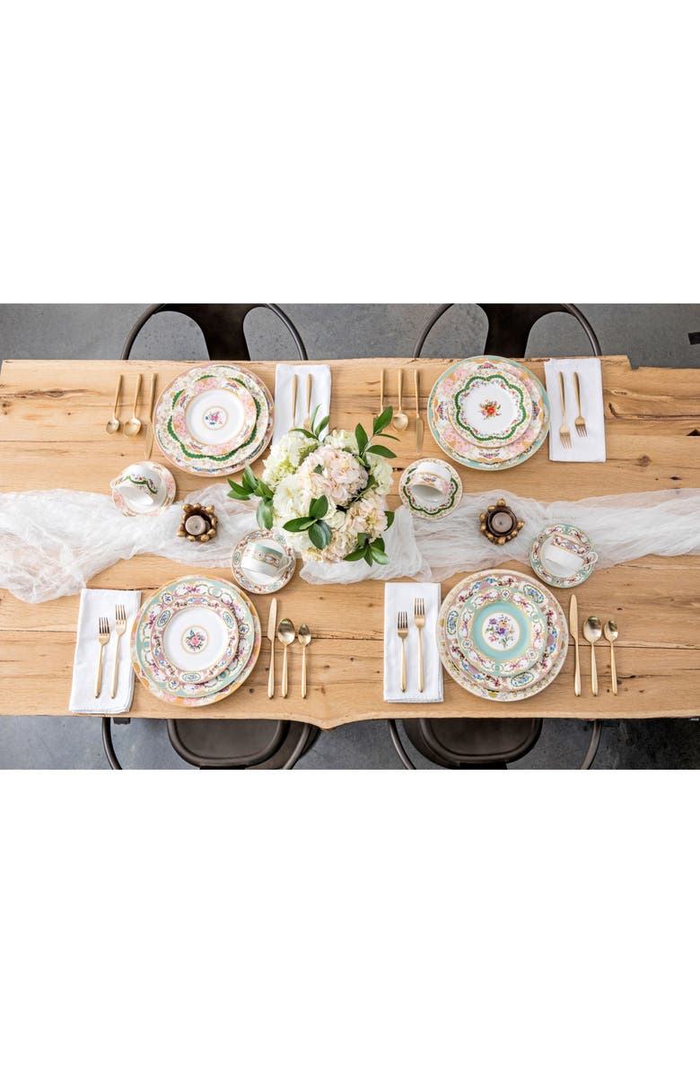 Fortessa Velo 5-Piece Place Setting, Alternate, color, Gold