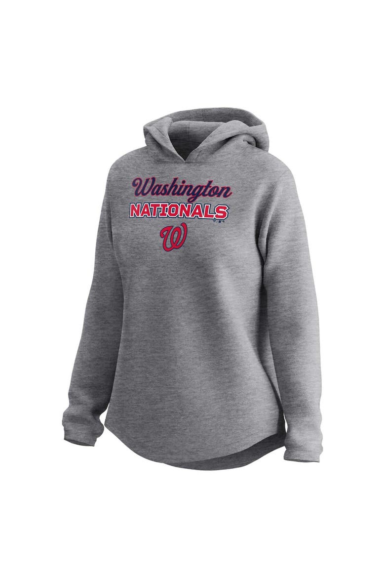 Women's Fanatics Branded  Gray Washington Nationals Legacy Pullover Sweatshirt & Sweatpants Set, Alternate, color, Gray