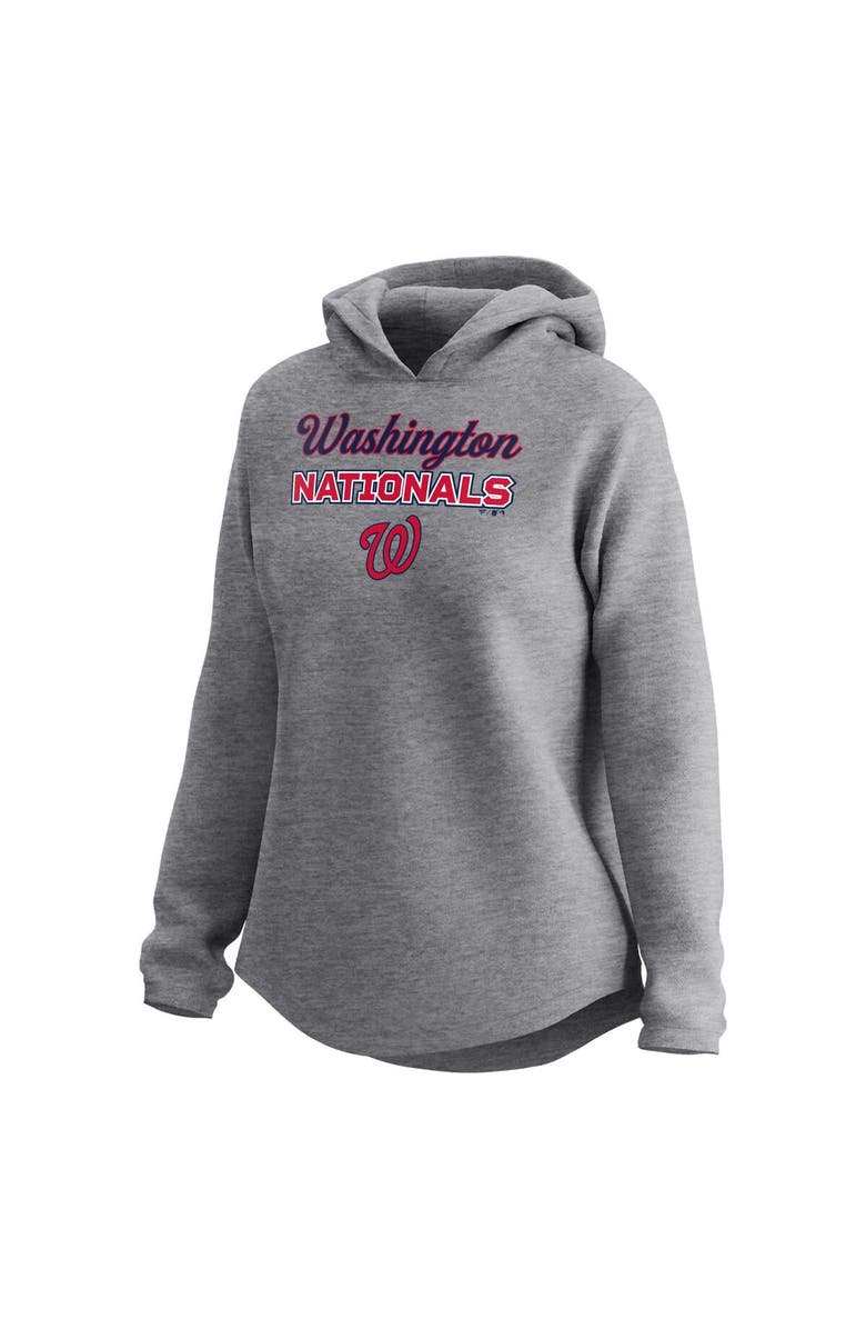 FANATICS Women's Fanatics Branded Gray Washington Nationals Legacy Pullover Sweatshirt & Sweatpants Set, Alternate, color, Gray