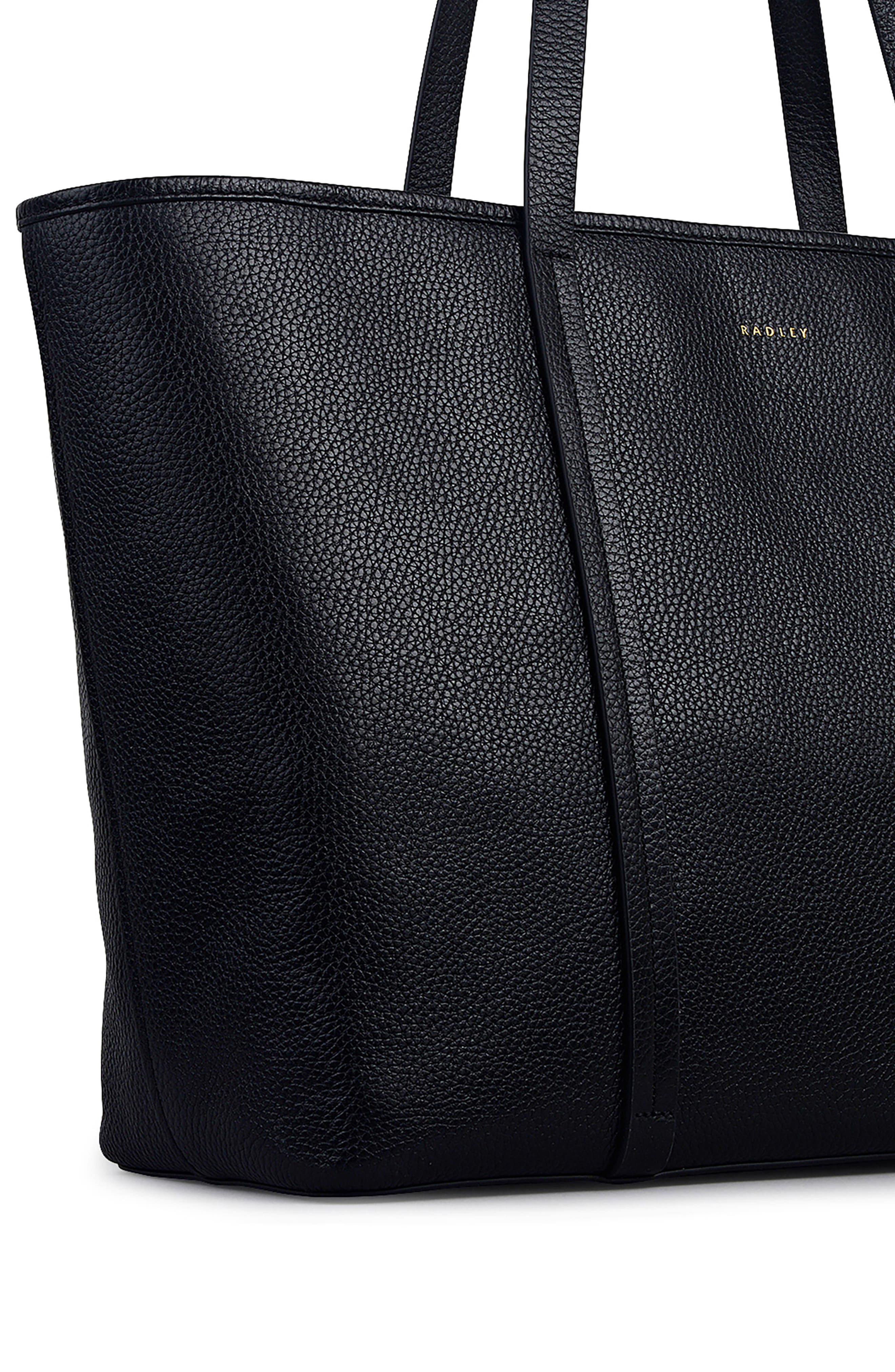 Radley Large Templeton Place Zip Tote, Alternate, color, Black