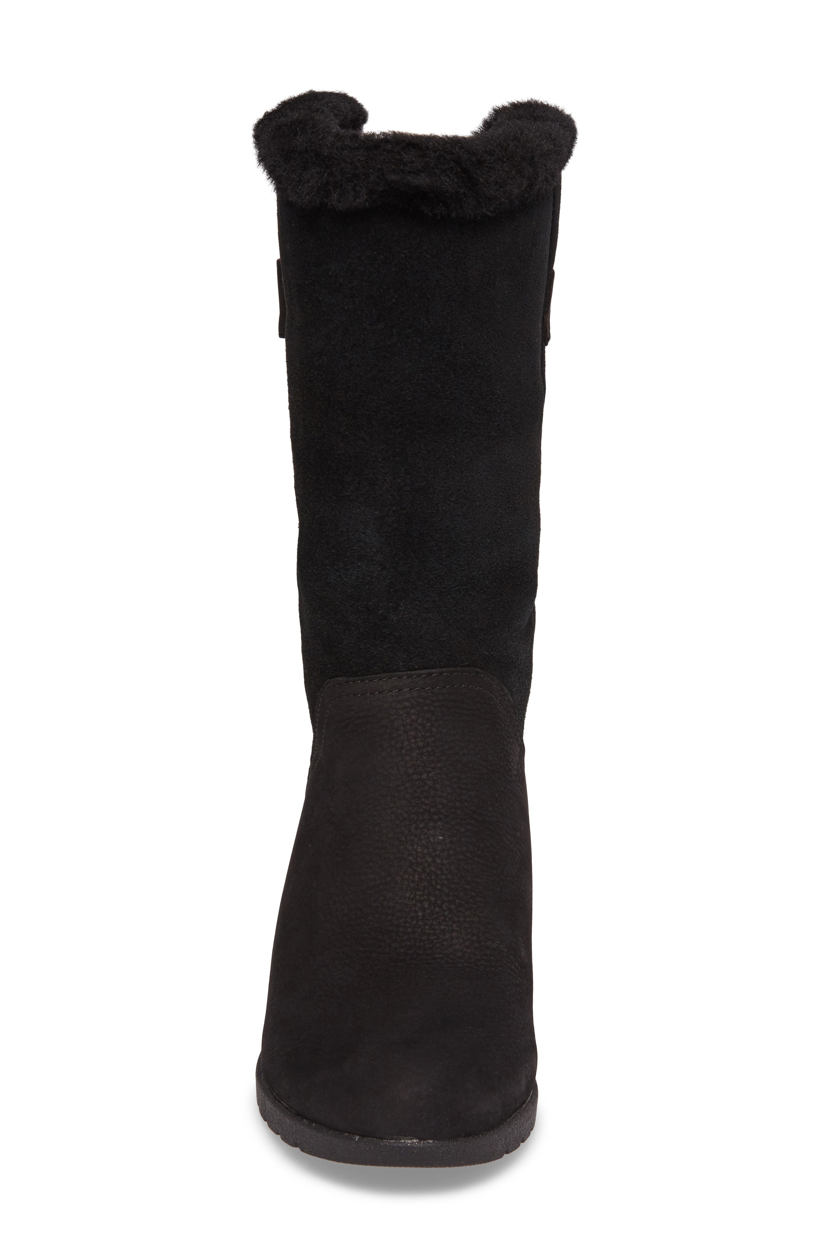 UGG<sup>®</sup> Edelina Waterproof Wedge Boot, Alternate, color, 