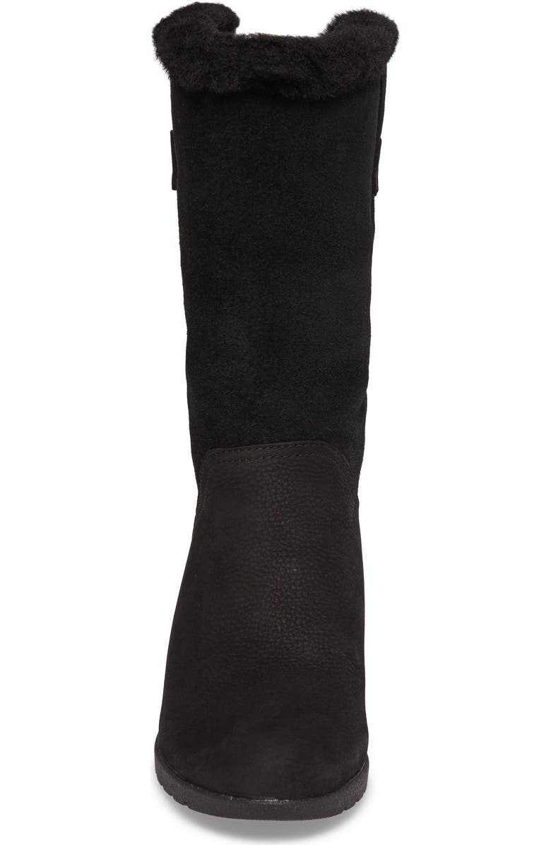 UGG<sup>®</sup> Edelina Waterproof Wedge Boot, Alternate, color,