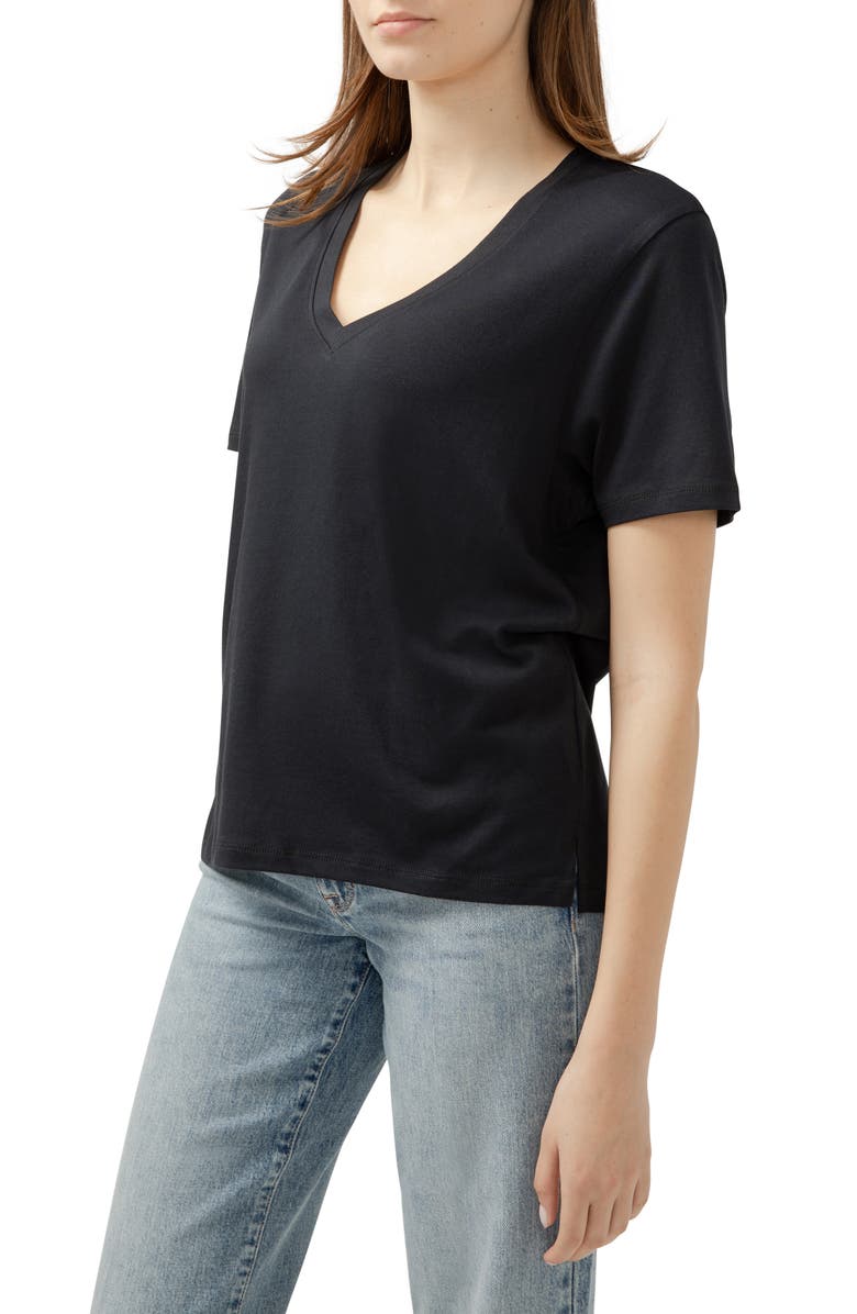 JAG V-Neck Cotton & Modal T-Shirt, Alternate, color, 