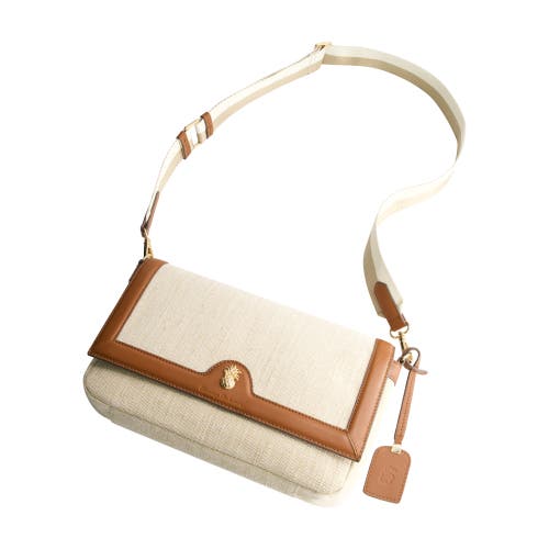 Tommy Bahama Lurex Linen Long Flap Crossbody