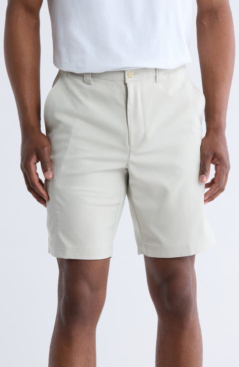 Flat Front Stretch Cargo Golf Shorts