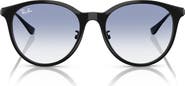 Ray-Ban 55mm Gradient Round Sunglasses