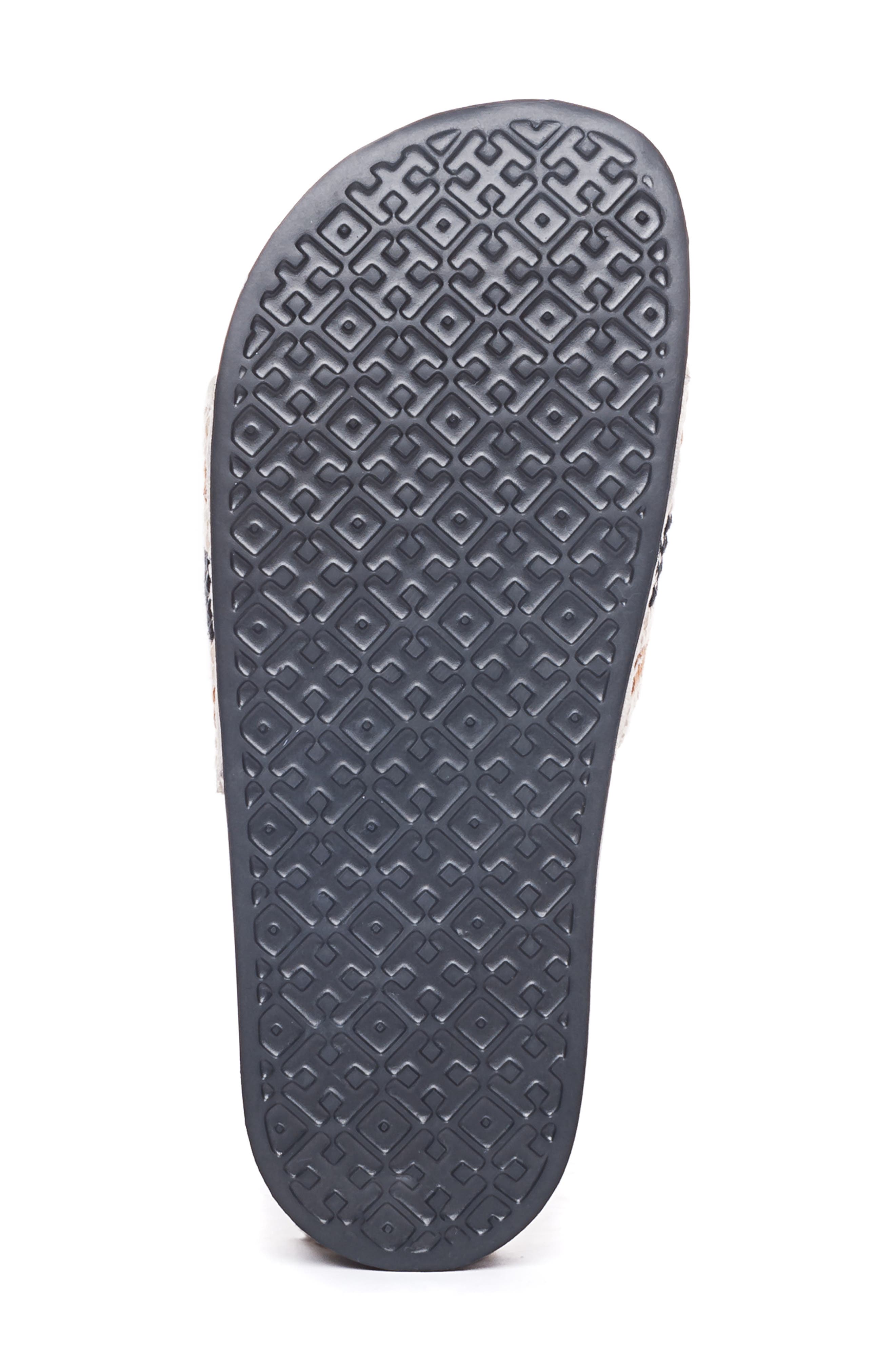 Bernardo Reese Slide Sandal, Alternate, color, BLACK MULTI CANVAS