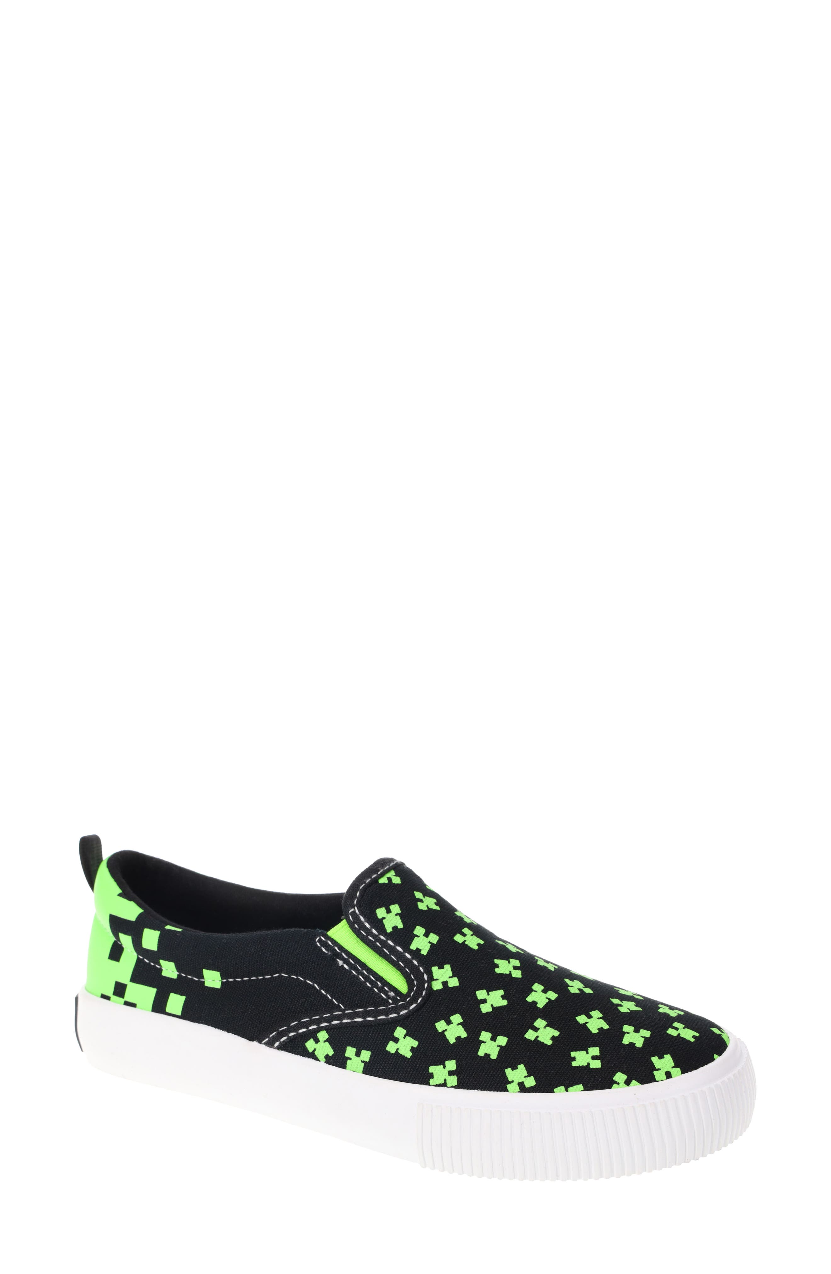 SG Footwear Kids' Minecraft Sneaker, Main, color, 