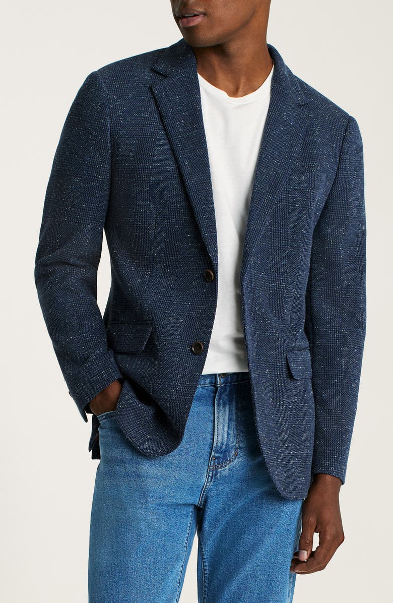 Bonobos Butterfly Check Slub Cotton Blend Sport Coat, Main, color, 